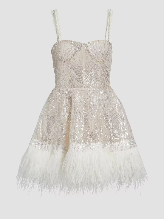 Bronx and Banco Dresses & Skirts - Bronx & Banco Mademoiselle Bridal Mini Dress